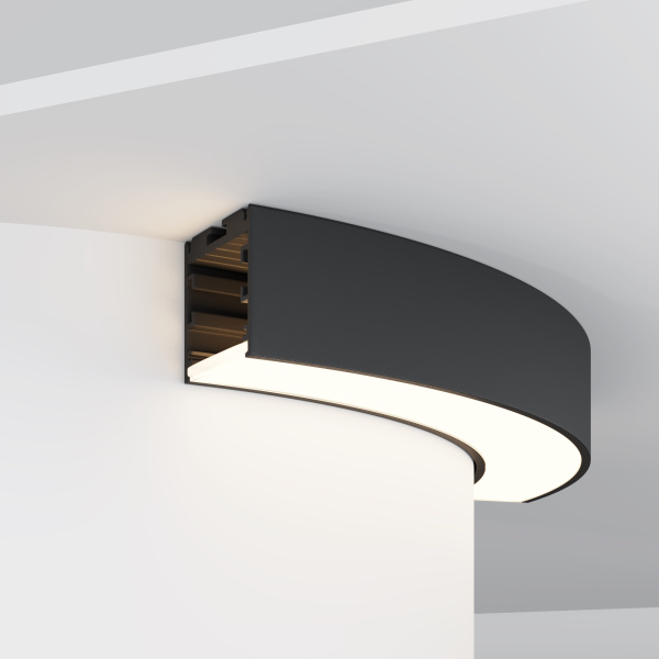 Профиль Led Strip ALM-3535R-B-D-90°-0.3M