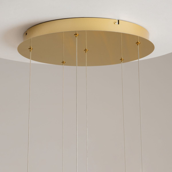 Подвесная светодиодная люстра Maytoni Foresight MOD347PL-L48BS3K