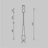 Подвесной светильник Maytoni P090PL-L12CH3K