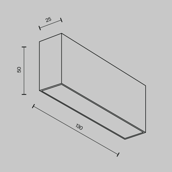 Потолочный светильник Maytoni Technical Basis C068CL-12W3-6K-W