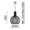 Подвесной светильник Maytoni MOD194PL-01W1