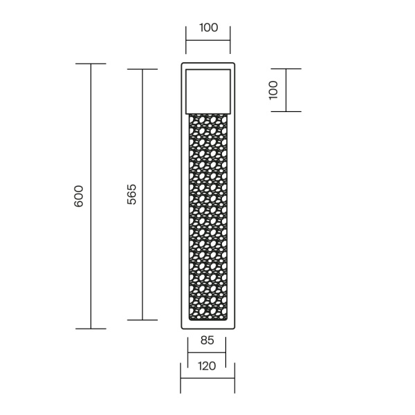 Настенный светильник (бра) Maytoni MOD474WL-L30B3K