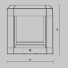 Ландшафтный светильник Outdoor O019FL-L13GR3K