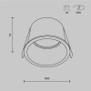 Встраиваемый светильник Technical DL049-01W