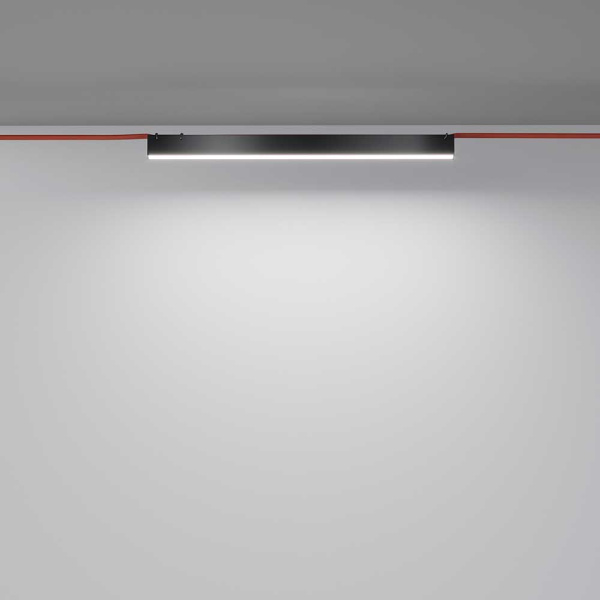 Подвесной светодиодный светильник Maytoni Technical Pendant system Parity Basis TR129B-24W4K-B