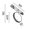 Трековый светильник Technical TR090-2-6W3K-B