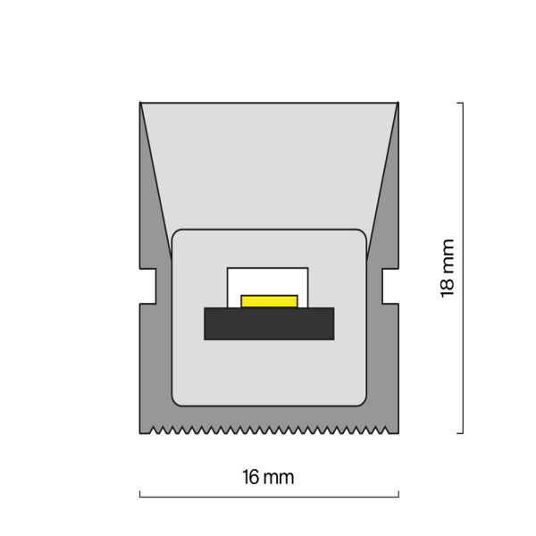 Гибкий неон Led Strip 432046