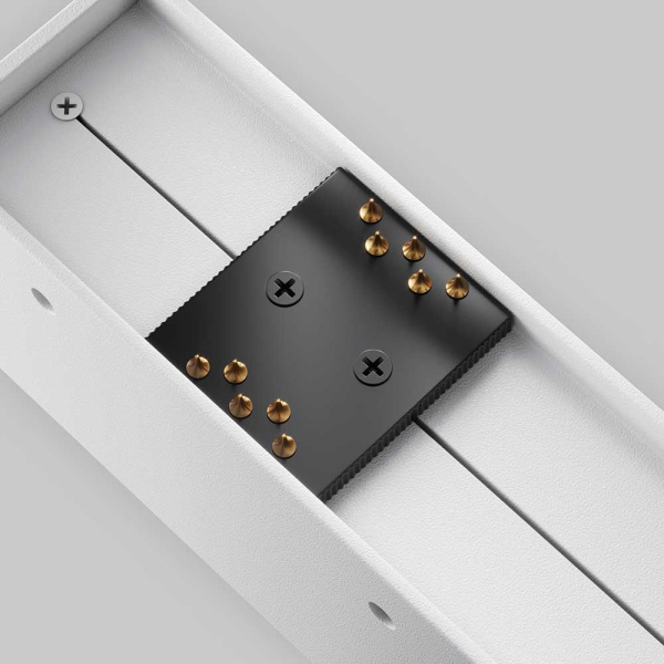 Подвесной светодиодный светильник Maytoni Technical Pendant system Parity Basis TR129B-24W4K-W