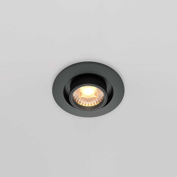 Встраиваемый светодиодный спот Maytoni Technical Hidden DL045-01-10W3K-B