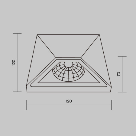 Архитектурная подсветка Outdoor O577WL-L5B