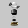 Встраиваемый светильник Technical DL058-12W3K-TRS-BS