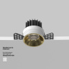 Встраиваемый светодиодный светильник Maytoni Round DL058-7W4K-TRS-BS