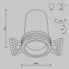 Встраиваемый светильник Technical DL125-L12-3K-TRS-W