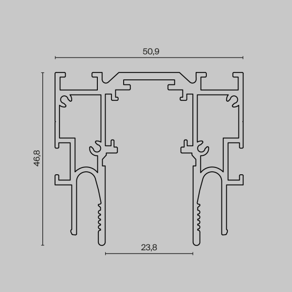 Шинопровод Technical TRX034-SCCL-422B
