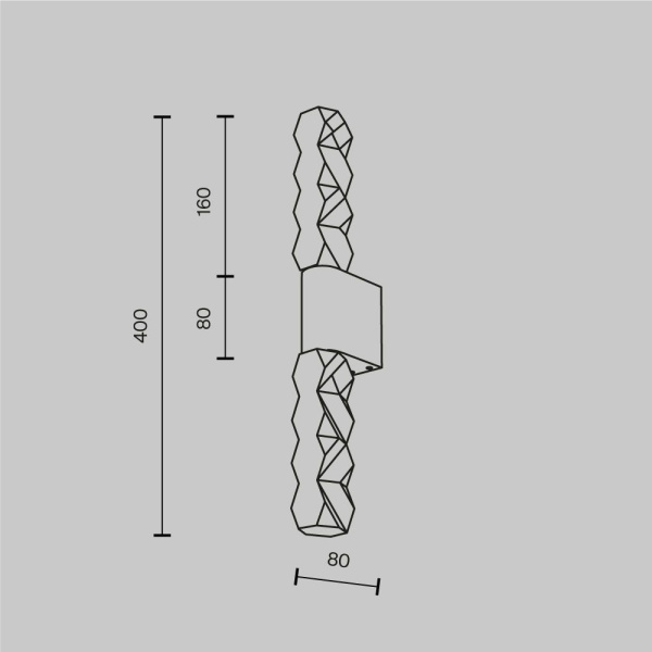Бра Maytoni Selemo MOD328WL-L5CH3K