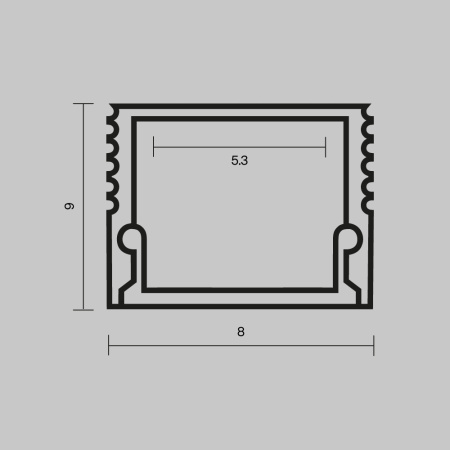 Профиль Led Strip 631002