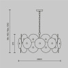 Подвесной светильник Maytoni MOD007PL-10G
