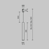 Трековый светильник Technical TR155-1-5W3K-BS