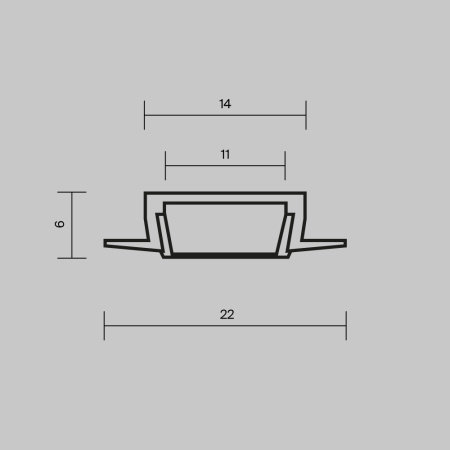 Профиль Led Strip 632010