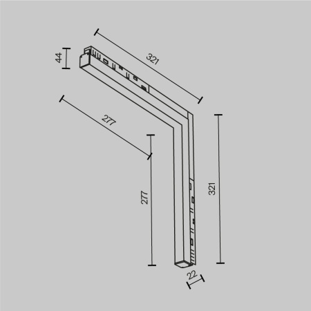 Трековый светильник Technical TR102-24W4K-W