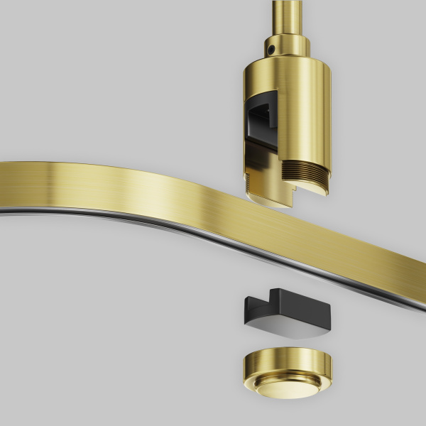 Комплектующие для систем освещения с токоведущими элементами Technical TRX154-RC80-BS