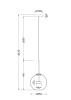 Подвесной светильник Maytoni MOD055PL-L12G3K