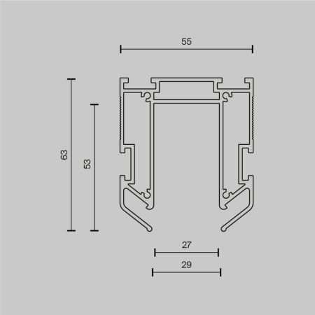Профиль Technical TRA034MP-212S(N)