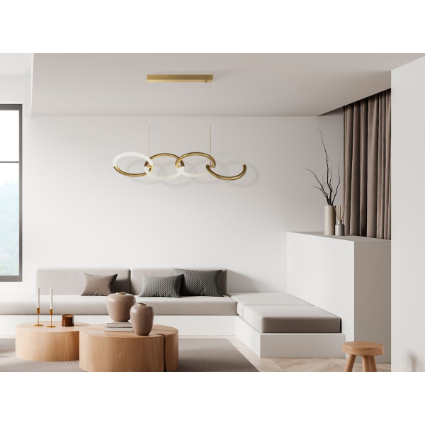 Подвесной светодиодный светильник Maytoni Node MOD165PL-L40G3K