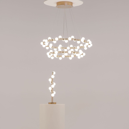 Подвесная светодиодная люстра Maytoni Tessara MOD081PL-L84G3K