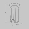 Уличный встраиваемый светильник Outdoor O044DL-L1S3K2