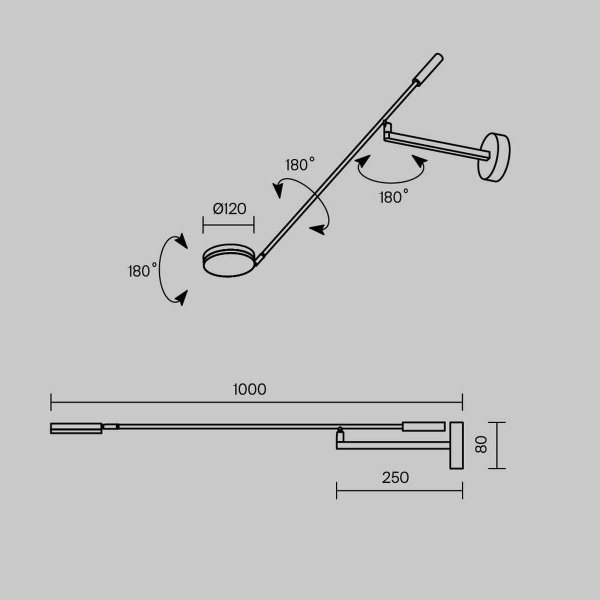 Светодиодный спот Maytoni Fad MOD070WL-L6W3K