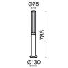 Ландшафтный светильник Outdoor O593FL-L12BR3K