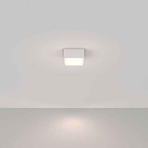Потолочный светодиодный светильник Maytoni Technical Zon C032CL-12W4K-SQ-W