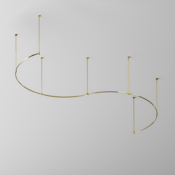 Шинопровод накладной/подвесной Technical TRX154-2SR-D1800-BS