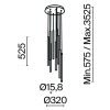 Подвесной светильник Maytoni MOD236PL-L54BS3K