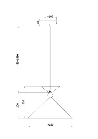 Подвесной светильник Freya Moth FR5392PL-01W1