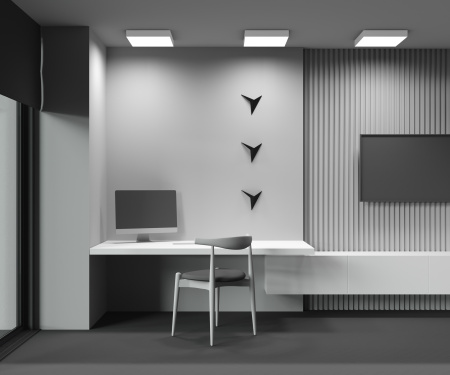 Потолочный светильник Technical C032CL-45W4K-SQ-W