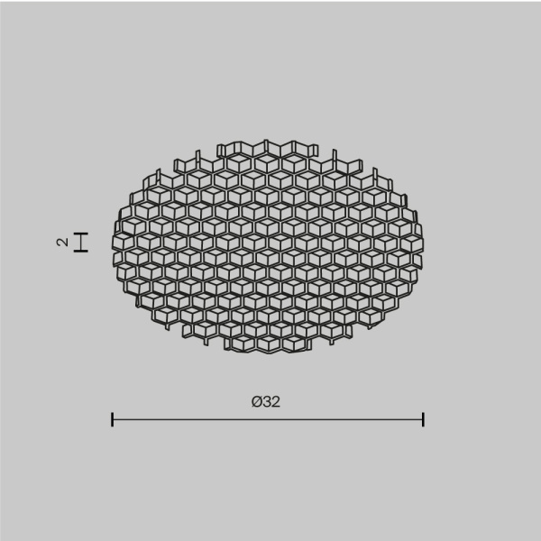 Аксессуары честный знак Technical HoneyComb001-D32