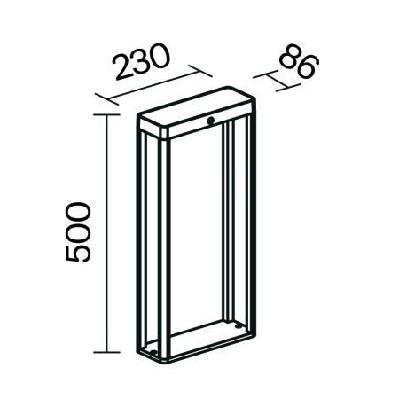 Светильник на солнечной батарее Outdoor OSL456FL-L2GF3K
