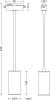 Трековый светильник Technical TR010-1-GU10-W
