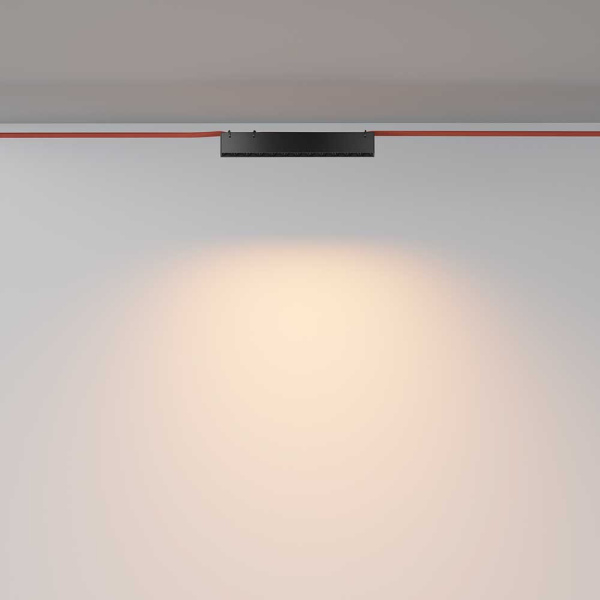 Подвесной светодиодный светильник Maytoni Technical Pendant system Parity Points TR128B-12W3K-M-B