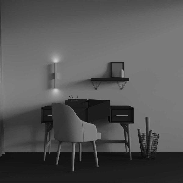 Бра Maytoni Technical Calipso C082WL-12W2.7K-BS