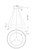 Подвесной светильник Maytoni MOD058PL-L74B4K