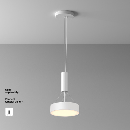 Потолочный светильник Technical C032CL-24W3K-RD-W