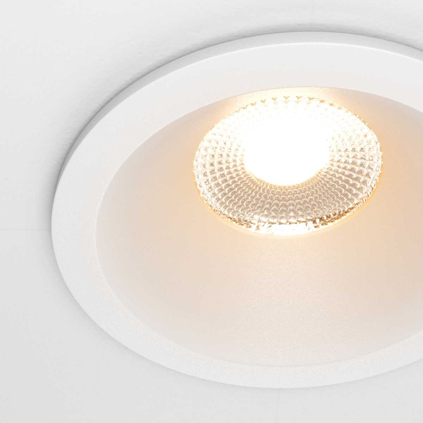 Встраиваемый светильник Maytoni Technical Downlight DL034-01-12W2.7K-W