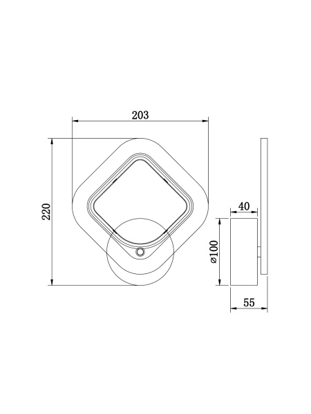 Настенный светильник (бра) Freya FR10020WL-L7W