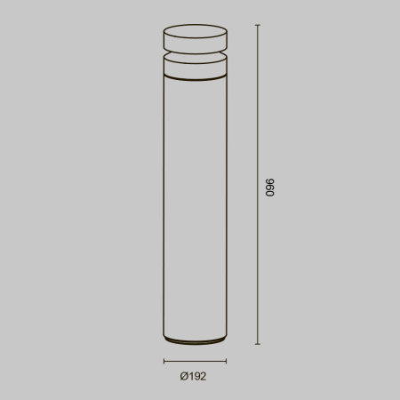 Ландшафтный светильник Outdoor O469FL-L20CM3K1