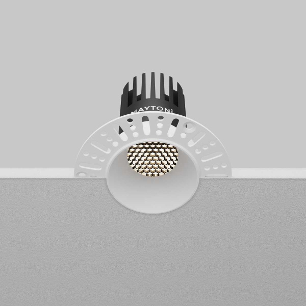 Встраиваемый светильник Maytoni Technical Dip DL119-10W-4K-TRS-W