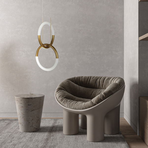 Подвесной светодиодный светильник Maytoni Node MOD165PL-L18G3K