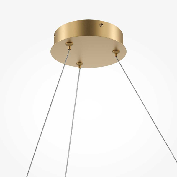 Подвесной светодиодный светильник Maytoni Curve MOD242PL-L33BSK